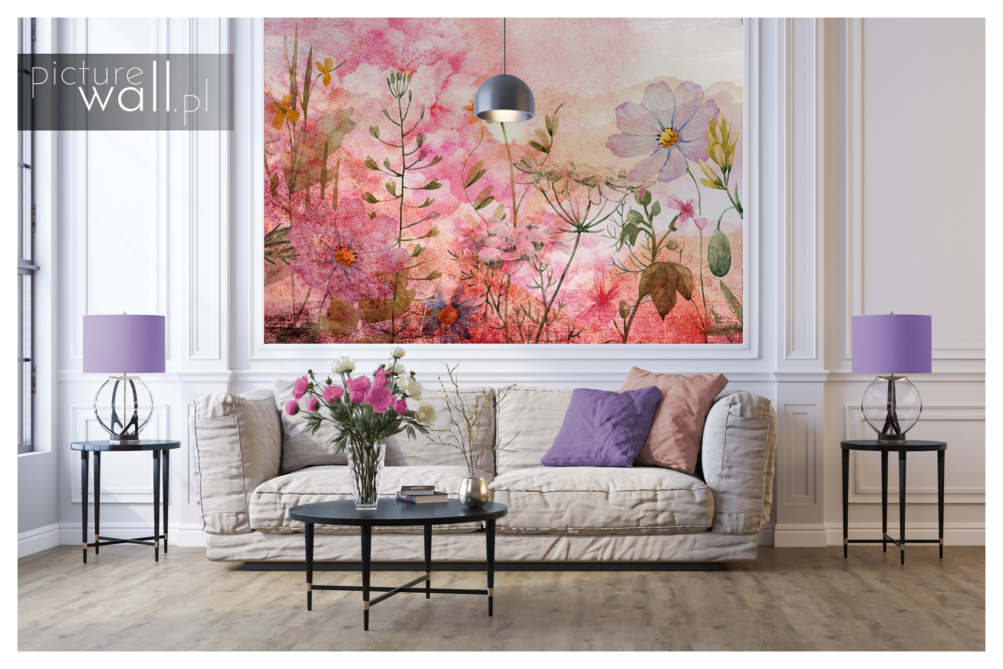 FOTOTAPETA KOLOROWA ŁĄKA